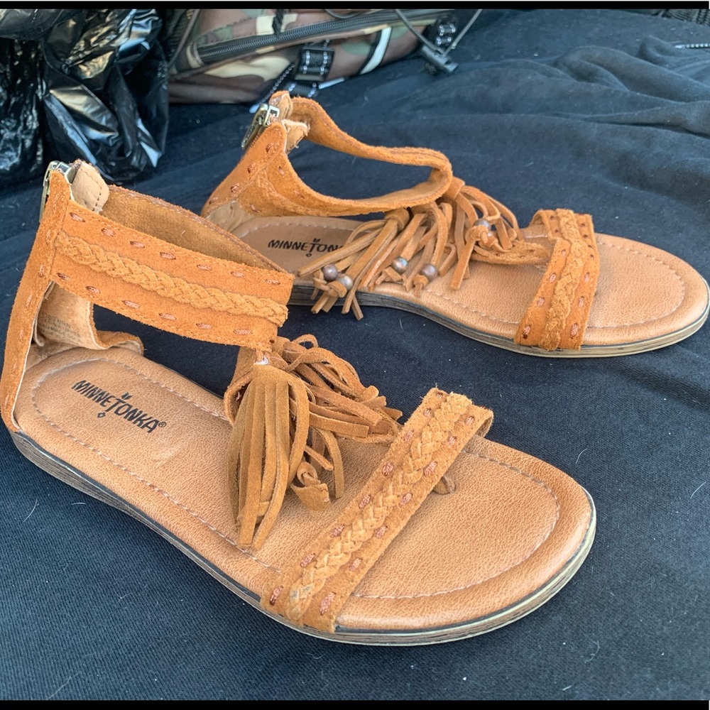 Minnetonka sandals. Size 6 US.